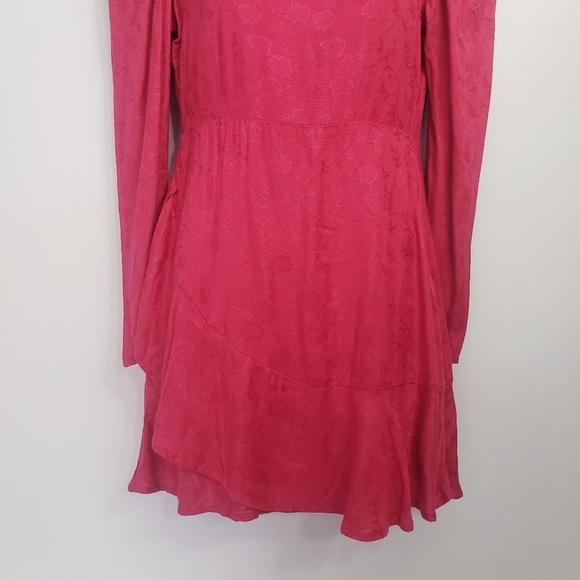 RAHI fuschia Sophie medina jacquard mini dress size S - Picture 4 of 12